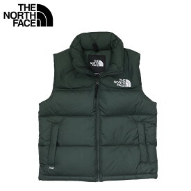 ノースフェイス THE NORTH FACE ダウン ベスト アウター 1996 レトロ ヌプシ レディース 防寒 撥水 W 1996 RETRO NUPTSE VEST グリーン NF0A3XEPI0P