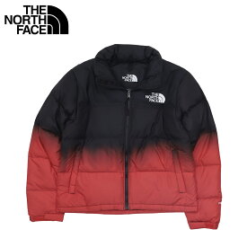 ノースフェイス THE NORTH FACE ダウン ジャケット アウター ヌプシ ディップダイ レディース 防寒 W 96 NUPTSE DIP DYE JACKET レッド NF0A84QYOOR
