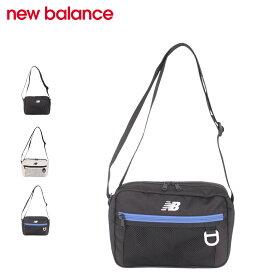 【最大10%OFFクーポン発行中 1/14 11:59まで】 ニューバランス new balance バック ショルダーバッグ メンズ レディース 斜めがけ 軽量 ブラック ホワイト ブルー 黒 白 LAB55687