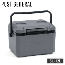 【最大1000円OFFクーポン発行中 2/10 11:59まで！】 POST GENERAL ポストジェネラル ジ アイスエラ ハードシェルクーラー 5L 12L クーラーボックス クーラーバッグ 保冷バッグ 5L 12L 釣り 保冷剤付き THE ICE ERA HARD-SHELL COOLER 12L