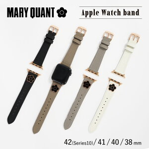 MARY QUANT }[Ng AbvEHb`oh xg ւ fB[X Apple Watch Series 10 42mm 41mm 40mm 38mm {v  uh  PU WATCH BAND y[ցz [\ 9{ ח\]