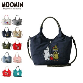 ムーミン MOOMIN バッグ トートバッグ ショルダーバッグ レディース 4L 斜めがけ 軽量 ホワイト グレー ネイビー ベージュ カーキ レッド ブルー 白 RMPK-02