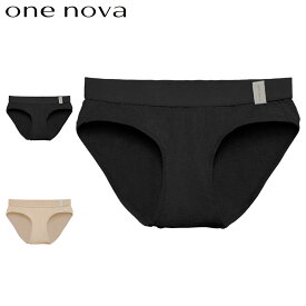 ONE NOVA ワンノバ ショーツ ビキニショーツ 下着 インナー レディース 素肌 FULL COVER BIKINI ブラック ベージュ 黒 NV23012