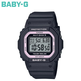 カシオ CASIO BABY-G 腕時計 BGD-5650-1BJF BGD-5650 SERIES 防水 ソーラー充電 ベビーG ベイビーG レディース ブラック 黒