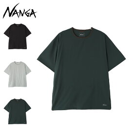 NANGA ナンガ Tシャツ 半袖Tシャツ メンズ 軽量 PLC EXCURSION TEE ブラック グレー グリーン 黒 N2500-1P403A