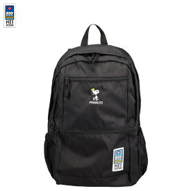 【 最大1000円OFFクーポン 】 メイ オーシャン MEI OCEAN リュック バッグ バックパック メンズ レディース 軽量 ピーナッツ PEANUTS チャーリーブラウン コラボ スヌーピー75周年モデル ブラック 黒 62109