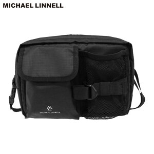�y�ő�1000�~OFF�N�[�|�����s 10/13 11:59�܂Łz �}�C�P�������l�� MICHAEL LINNELL �o�b�O �V�����_�[�o�b�O �����Y ���f�B�[�X 4L �y�� ���� �΂߂��� �u���b�N �� MLAC-39