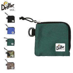 �y�ő�1000�~OFF�N�[�|�����s�� 4/12 23:59�܂ŁI�z Drifter �h���t�^�[ �R�C���P�[�X ���K���� ���z �~�j �V�����_�[ �����Y ���f�B�[�X L���t�@�X�i�[ ���� �΂߂��� ACTIVITY PURSE �u���b�N �u���[ 