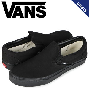 �y�ő�1000�~OFF�N�[�|�����s�� 9/24 11:59�܂ŁI�z VANS ���@���Y �X���b�|�� �X�j�[�J�[ �����Y ���f�B�[�X �o���Y CLASSIC SLIP-ON �u���b�N �� VN000EYEBKA
