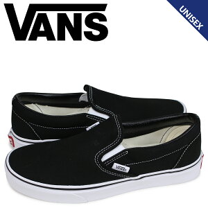 VANS @Y Xb| Xj[J[ Y fB[X oY CLASSIC SLIP-ON ubN  VN000EYEBLK