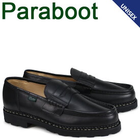 【クーポンで最大1000円OFF！5/1 10:59まで】 【訳あり】 【BOX破損】 パラブーツ PARABOOT ランス シューズ ローファー メンズ REIMS ブラック 黒 099412 【返品不可】