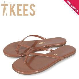 【訳あり】 Tkees ティキーズ サンダル ビーチサンダル リア レディース FOUNDATIONS GLOSS ブラウン 【返品不可】