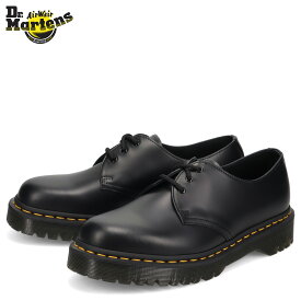 【訳あり】 ドクターマーチン Dr.Martens 3ホール ブーツ レディース 1461 CORE BEX 3 EYELET SHOE ブラック 黒 10072004 【返品不可】