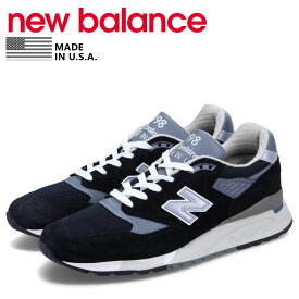 【訳あり】 ニューバランス new balance 998 スニーカー メンズ ブラック 黒 U998BL 【返品不可】