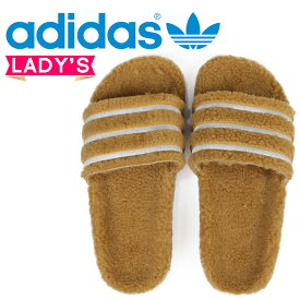 【クーポンで最大1000円OFF！3/29 10:59まで】 アディダス オリジナルス adidas Originals アディレッタ レディース サンダル シャワーサンダル ADILETTE W CQ2233 ブラウン