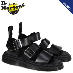 y ő1000~OFFN[| z hN^[}[` Dr.Martens T_ OtH Y fB[X GRYPHON STRAP SANDAL ubN  R15695001
