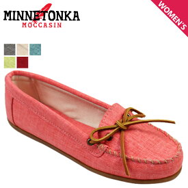 【クーポンで最大1000円OFF！4/19 10:59まで】 ミネトンカ MINNETONKA モカシン キャンバス モック CANVAS MOC 限定 レディース