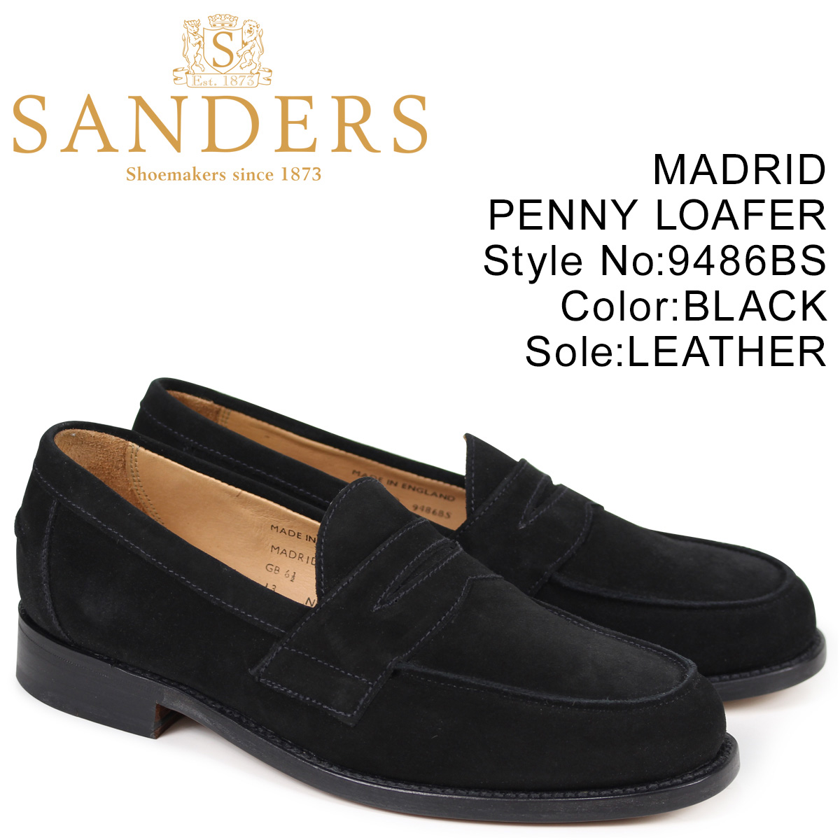 サンダース ローファー - ビジネスシューズ・革靴の人気商品・通販 