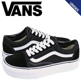 VANS ヴァンズ オールドスクール スニーカー メンズ レディース バンズ 厚底 OLD SKOOL PLATFORM ブラック 黒 VN0A3B3UY28