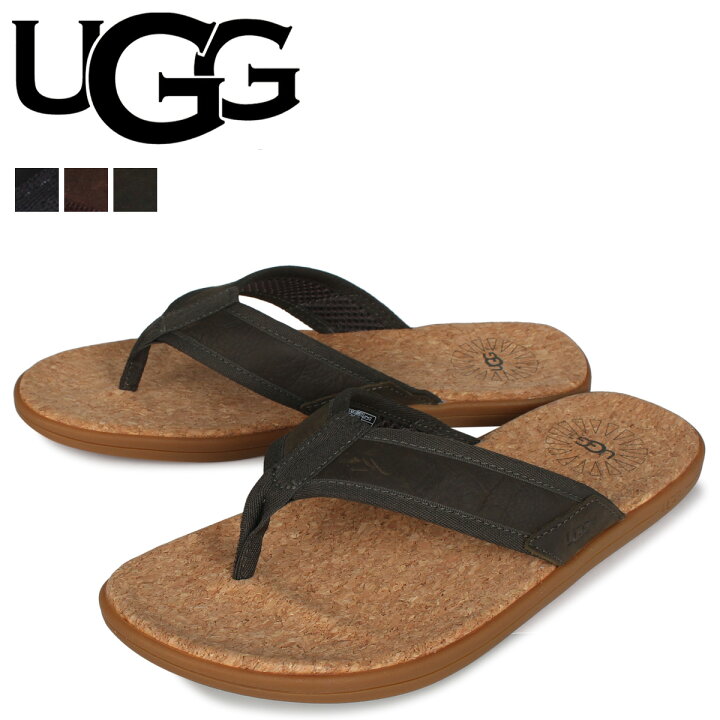 楽天市場 Ugg アグ サンダル ビーチサンダル シーサイド フリップ フロップ メンズ Seaside Flip Flop ネイビー ブラウン グリーン スニークオンラインショップ