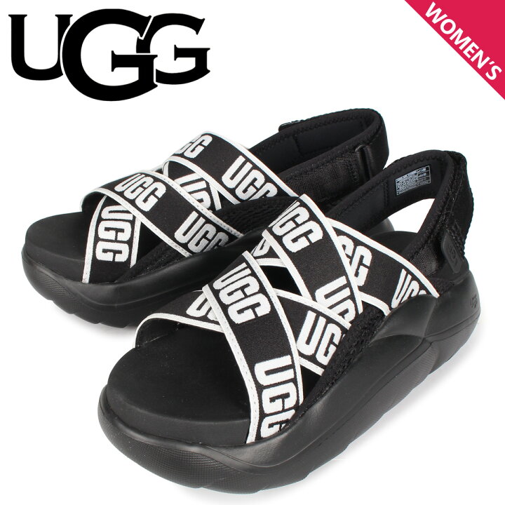 楽天市場 Ugg アグ サンダル ストラップサンダル クラウド ロー レディース La Cloud Low Sandal ブラック 黒 スニークオンラインショップ