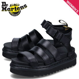 ドクターマーチン Dr.Martens サンダル ストラップサンダル ブレア レディース 厚底 BLAIRE ブラック 黒 R24235001