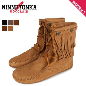 ~lgJ MINNETONKA _utW gp[ u[c DOUBLE FRINGE TRAMPER BOOTS fB[X