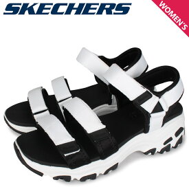 スケッチャーズ SKECHERS サンダル レディース 厚底 ディライト フレッシュ キャッチ DLITE FRESH CATCH ホワイト 白 31514