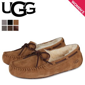 【クーポンで最大1000円OFF！5/1 10:59まで】 UGG アグ モカシン ダコタ ムートン シューズ レディース シープスキン スリッポン DAKOTA ブラック グレー ブラウン 黒 1107949