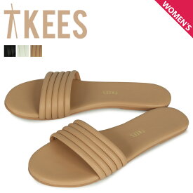 【最大1000円OFFクーポン発行中 01/16 11:59まで！】 Tkees ティキーズ セレナ サンダル ビーチサンダル レディース SERENA ブラック ホワイト ベージュ 黒 白
