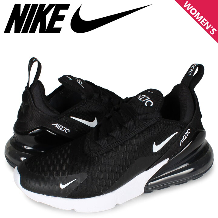 楽天市場 最大1000円offクーポン配布中 Nike Wmns Air Max 270 ナイキ エアマックス270 スニーカー レディース ブラック 黒 Ah67 001 スニークオンラインショップ