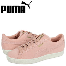 PUMA プーマ スウェード モノ クラシック スニーカー メンズ スエード SUEDE MONO CLASSIC ピンク 381921-03