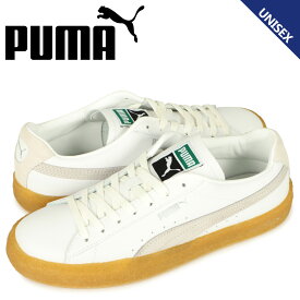 PUMA プーマ スウェード クレープ リュクス スニーカー メンズ レディース スエード SUEDE CREPE LUXE ホワイト 白 382666-01