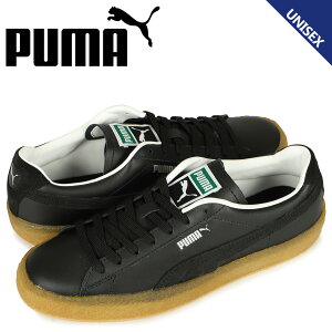 PUMA v[} XEF[h N[v NX Xj[J[ Y fB[X XG[h SUEDE CREPE LUXE ubN  382666-02