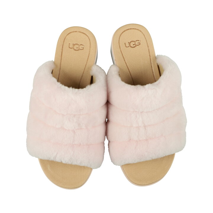 楽天市場】UGG アグ サンダル レディース 厚底 ファー フラッフ イヤー 