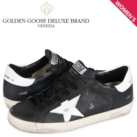 【クーポンで最大1000円OFF！5/1 10:59まで】 ゴールデングース Golden Goose スニーカー スーパースター レディース SUPER STAR ブラック 黒 GWF00101.F000321.80203