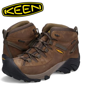 【クーポンで最大1000円OFF！5/1 10:59まで】 KEEN キーン ハイキングシューズ トレッキング ターギー 2 ミッド ウォータープルーフ メンズ 防水 TARGHEE 2 MID WP オリーブ 1017346