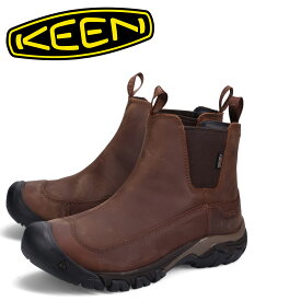 KEEN キーン ブーツ サイドゴア ウィンターブーツ アンカレッジ 3 ウォータープルーフ メンズ 防水 ANCHORAGE BOOTS III WP ダーク ブラウン 1017790