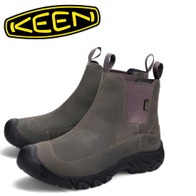 KEEN キーン ブーツ サイドゴア ウィンターブーツ アンカレッジ 3 メンズ 防水 ANCHORAGE BOOTS III WP グレー 1025822