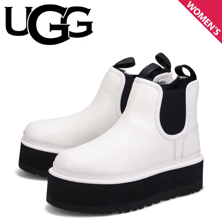 楽天市場】UGG アグ ニューメル プラットフォーム チェルシー ブーツ 