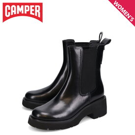 カンペール CAMPER ブーツ 靴 サイドゴアブーツ ミラ レディース MILAH ブラック 黒 K400575