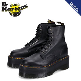 【クーポンで最大1000円OFF！5/1 10:59まで】 ドクターマーチン Dr.Martens 1460 8ホール ブーツ パスカル マックス メンズ レディース 厚底 PASCAL MAX ブラック 黒 26925001