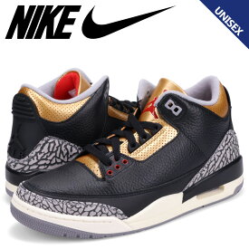 NIKE WMNS AIR JORDAN 3 RETRO ナイキ エア ジョーダン3 レトロ スニーカー メンズ レディース ブラック 黒 CK9246-067