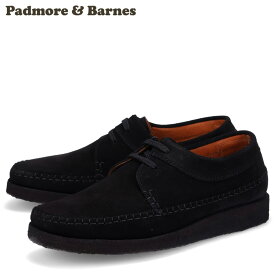 パドモア&バーンズ PADMORE&BARNES シューズ ウィロー メンズ WILLOW ブラック 黒 M387