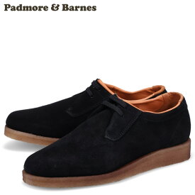 パドモア&バーンズ PADMORE&BARNES シューズ オリジナル スポーツ メンズ ORIGINAL SPORTS ブラック 黒 P500