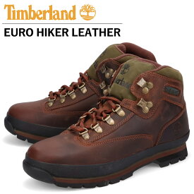 【 最大1000円OFFクーポン 】 ティンバーランド Timberland ブーツ ユーロ ハイカー レザー メンズ EURO HIKER LEATHER ブラウン 95100