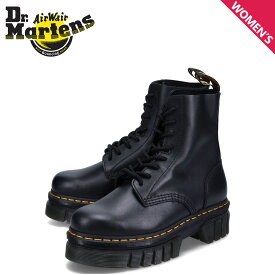 【クーポンで最大1000円OFF！4/19 10:59まで】 ドクターマーチン Dr.Martens 8ホール ブーツ メンズ レディース 厚底 AUDRICK ブラック 黒 27149001