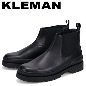 KLEMAN クレマン ブーツ サイドゴアブーツ チェルシー エスカドロン メンズ 本革 ESCADRON ブラック 黒