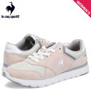 【最大1000円OFFクーポン発行中 12/16 11:59まで！】 ルコック スポルティフ le coq sportif スニーカー ラ セーヌ 2 ワイド レディース 軽量 スエード LA SEINE II WIDE ベージュ QL3VJC04LB