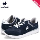 ルコック スポルティフ le coq sportif スニーカー ラ セーヌ 2 ワイド レディース 軽量 スエード LA SEINE II WIDE ネイビー QL3VJC04NW